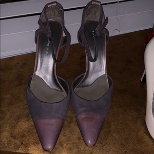 Low Heel Slingback Brown